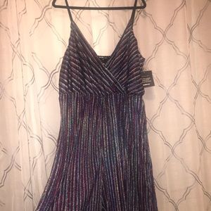 3x Multi colored glitter jumpsuit